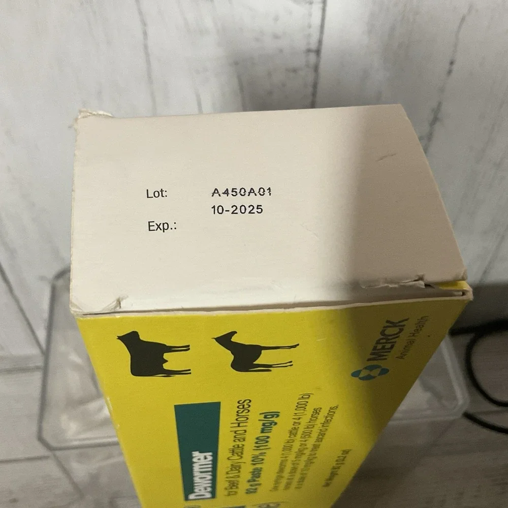 Safe-Guard Cattle Dewormer Paste‎ (fenbendazole) 92g 3.2oz EXP 10-2025